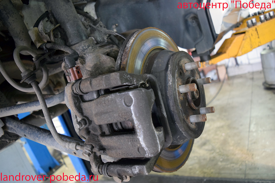 Ленд Ровер Freelander 2 Замена тормозных дисков — Техцентр Победа на DRIVE2