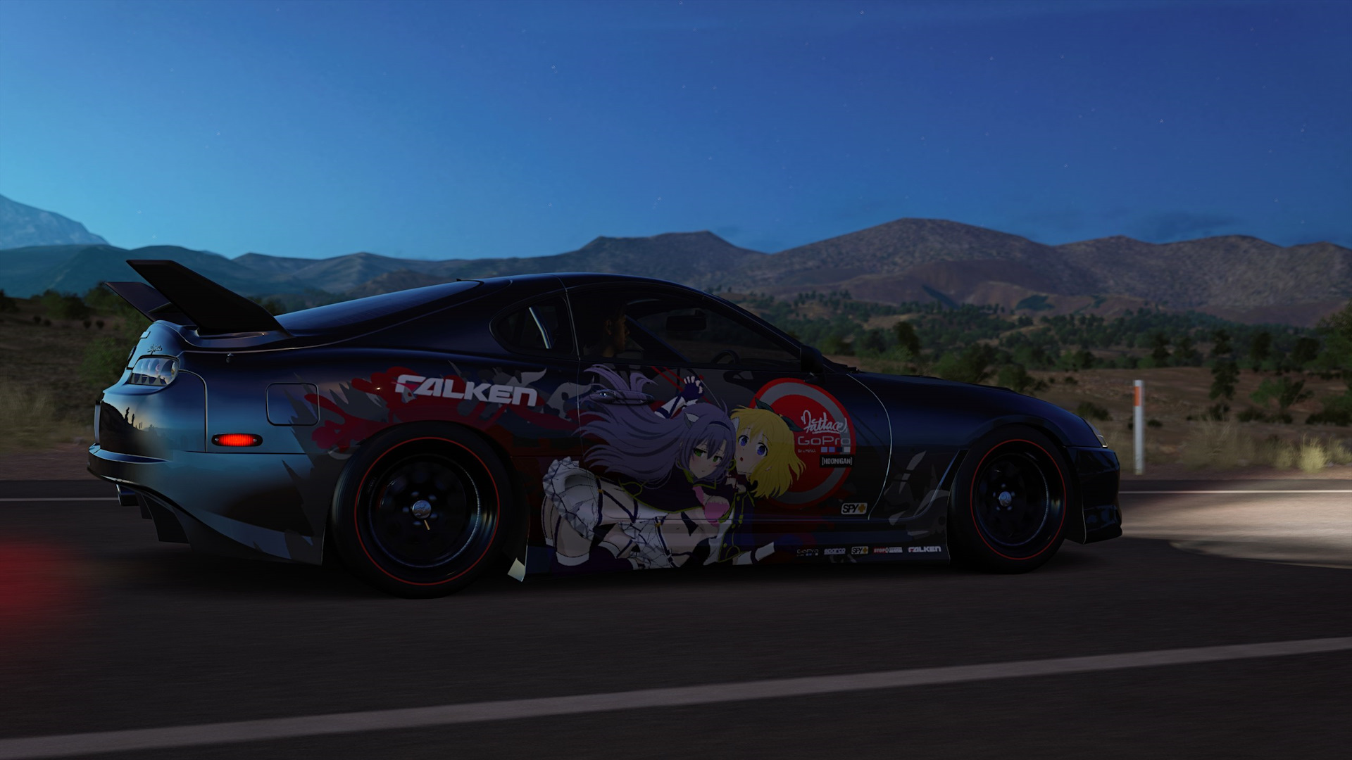 Toyota Supra a80 Itasha