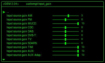 TestmodeGem — audiomgt — input_gain 1-я страница. (После изменений) — Skoda Octavia A7 Mk3