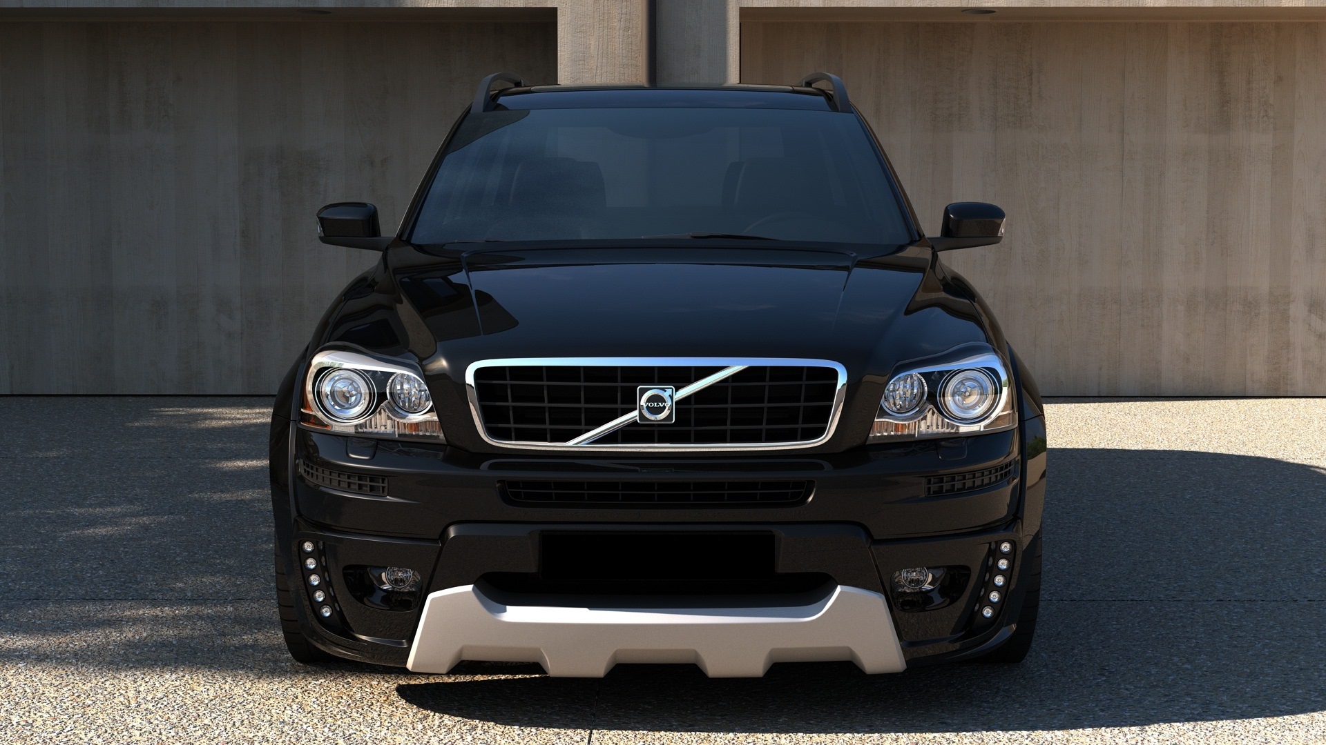 Фото тюнинга вольво хс90 Обвес . Начинаем продолжать ) - Volvo XC90 (1G), 4,4 л, 2008 года тюнинг DRIVE2