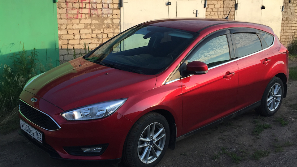 Candy Red Ford Focus