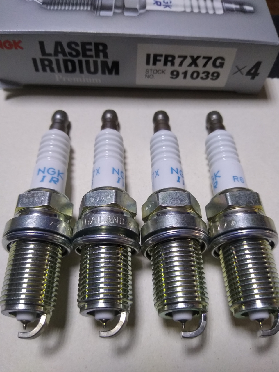 IFR7X7G Свеча зажигания 91039 NGK | Запчасти на DRIVE2