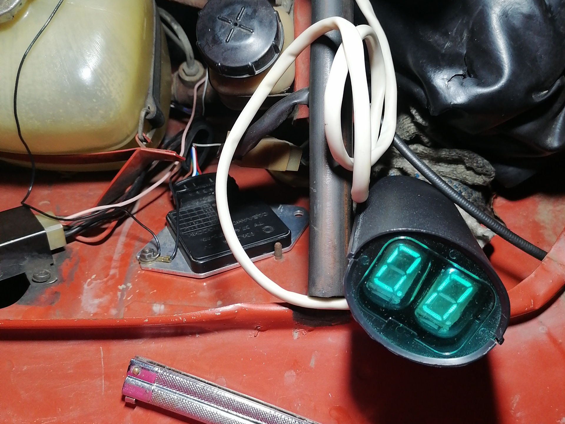 Тахометр автомобильный цифровой СССР часть 1 — Lada 21050, 1,3 л, 1982 ...