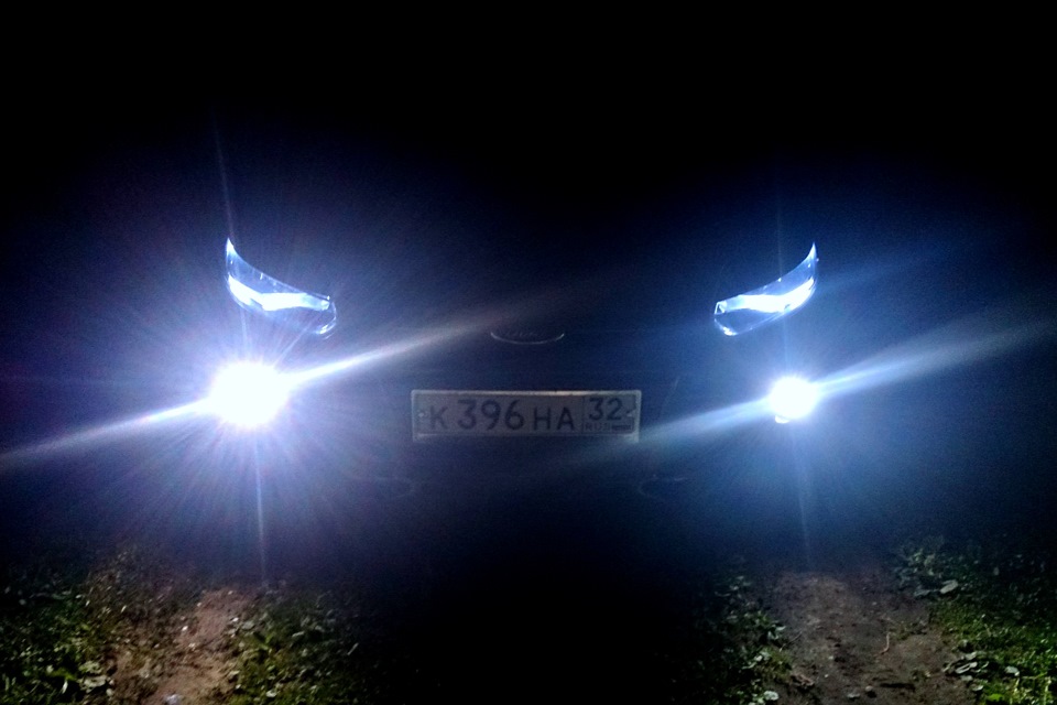 Диоды в габариты — Ford Focus Sedan III, 1,6 л, 2013 года | стайлинг ...
