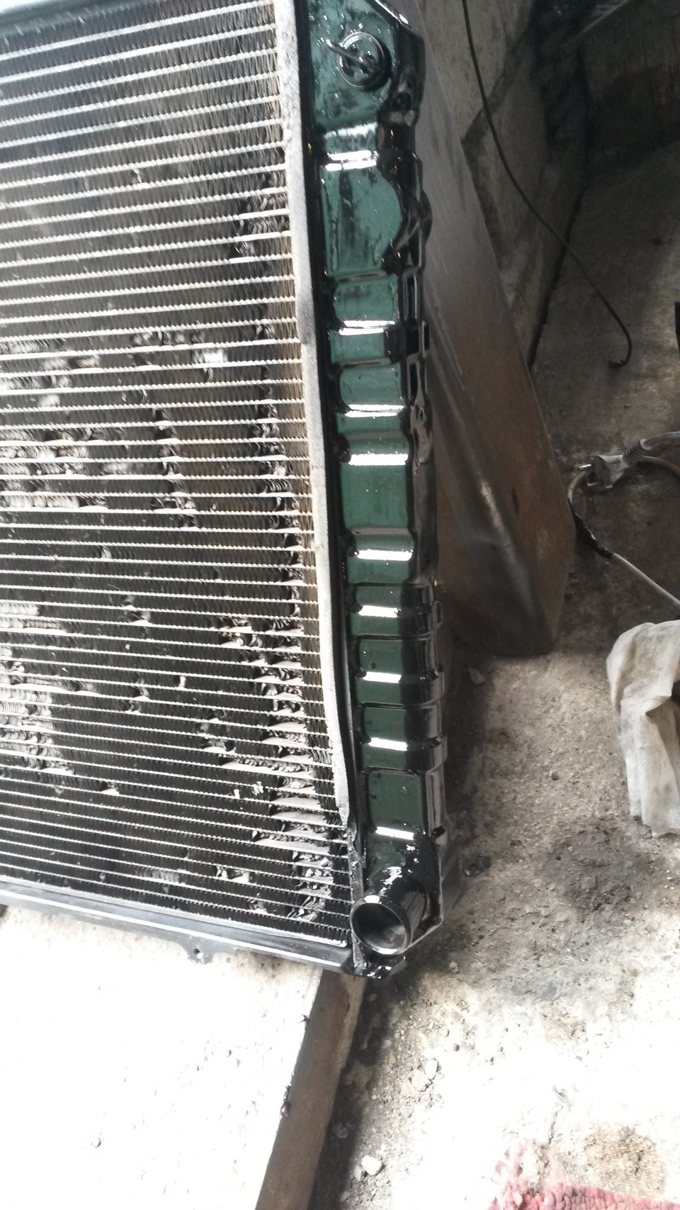 пайка радиатора — Great Wall Deer, 3 л, 2005 года | своими руками | DRIVE2