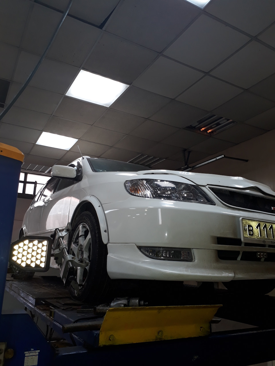 Компьютерный развал-схождение — Toyota E120, 1,8 л, 2000 года | визит ...
