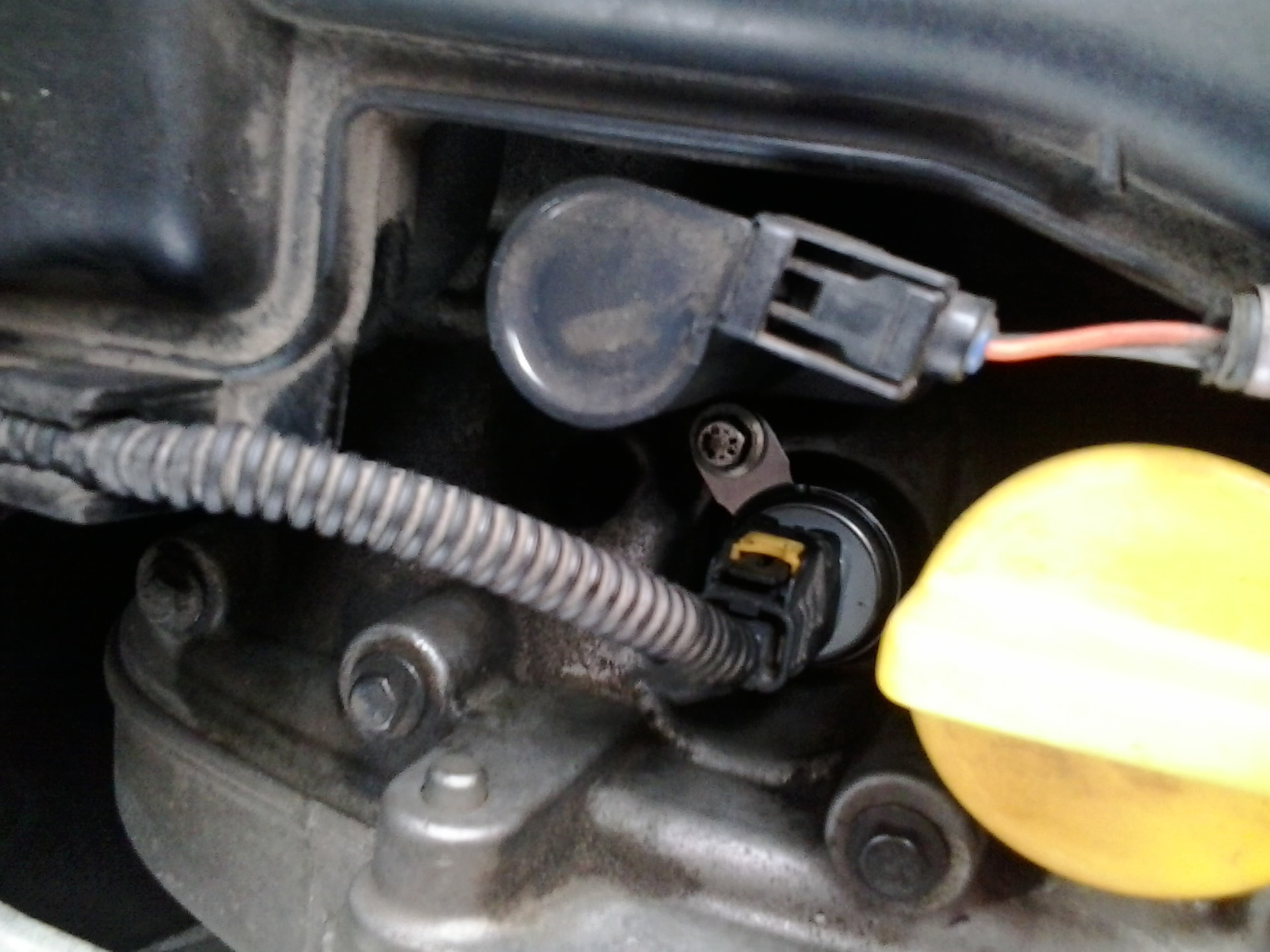 дважды чертов элетромагнитный клапан фазорегулятора — Renault Fluence ...