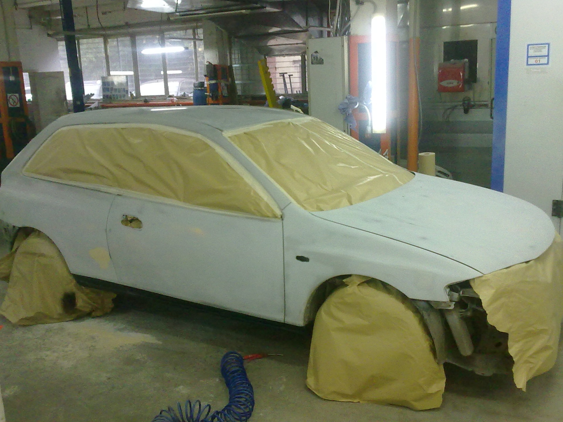 Перекрас машины — Mazda Familia (BH), 1,5 л, 1998 года | кузовной ...