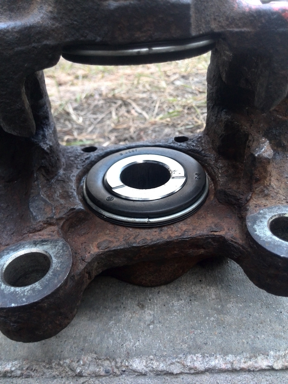 Ремонт тормозной системы и переборка суппортов — Opel Vectra A, 2 л ...