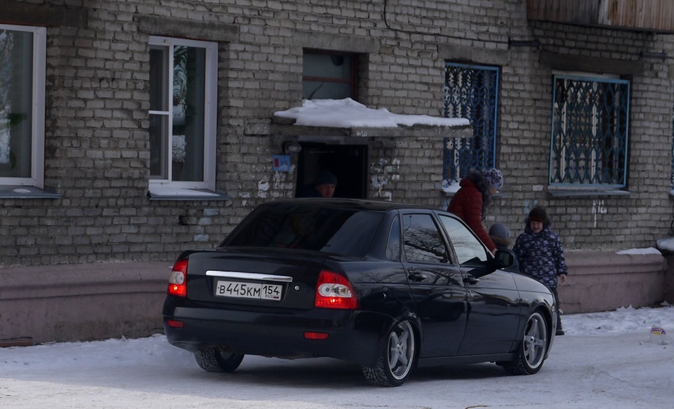 Новый проект — " Черная Бестия " — Lada Приора седан, 2008 года ...