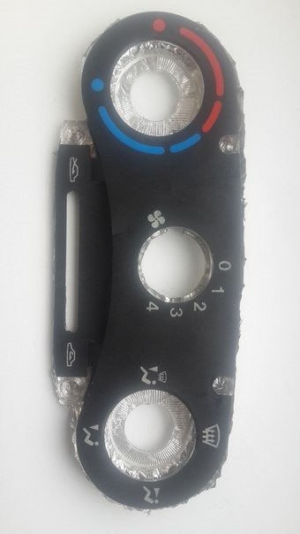 Доработка рассеивателя блока печки — Lada Гранта, 1,8 л, 2012 года ...