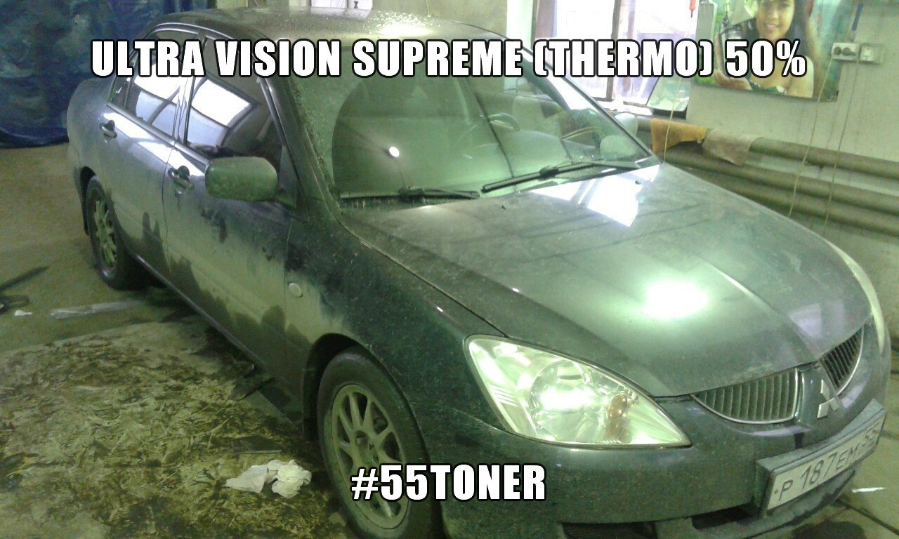Тонировка ULTRA VISION Supreme (Thermo) 50% — Mitsubishi Lancer IX, 1,6 ...