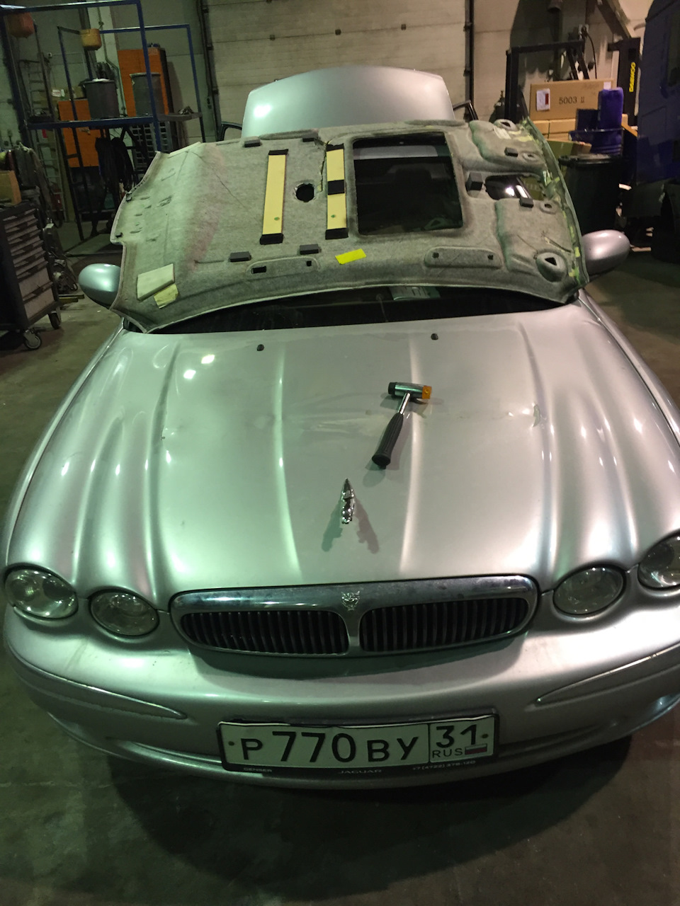 Подогрев лобового стекла — Jaguar X-Type, 2,5 л., 2002 года | своими ...