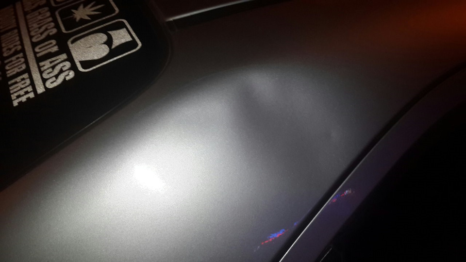 Как можно удалить вмятину? — Chevrolet Aveo Sedan (1G), 1,5 л, 2005 ...