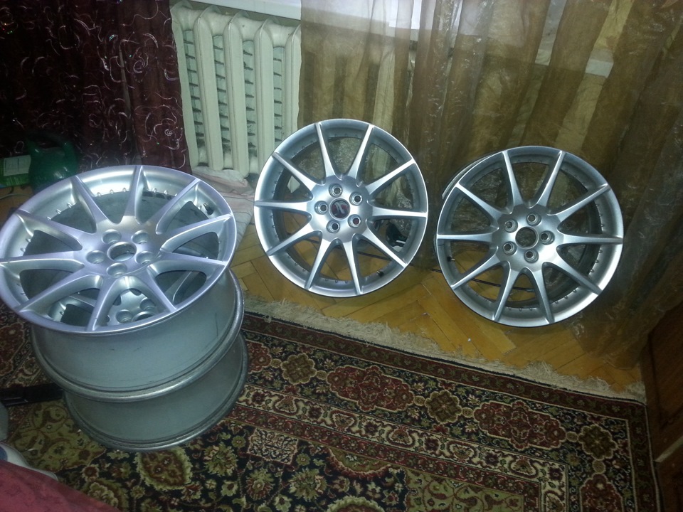 разноширокий дисочки)) — Ford Focus Hatchback II, 1,6 л, 2007 года ...