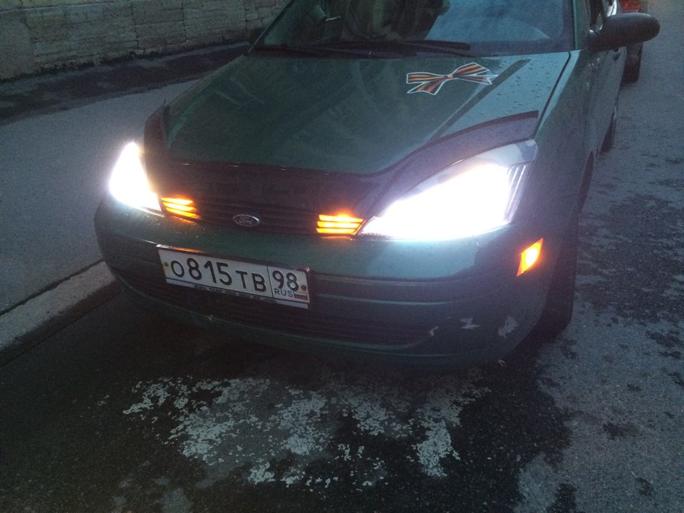 Тюнинг фар — Ford Focus Sedan I, 2 л, 2001 года | тюнинг | DRIVE2