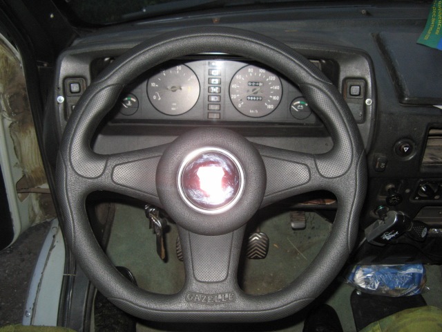 Колесико рулевое))) — ГАЗ Газель, 2,3 л, 1999 года | тюнинг | DRIVE2