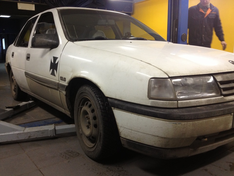 Поехал поменять сайлентблоки передних рычагов… — Opel Vectra A, 1,6 л ...