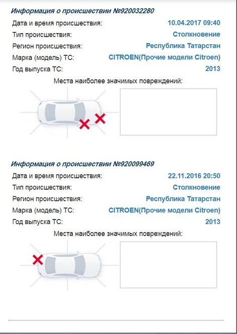 Как проверить свою машину на дтп бесплатно
