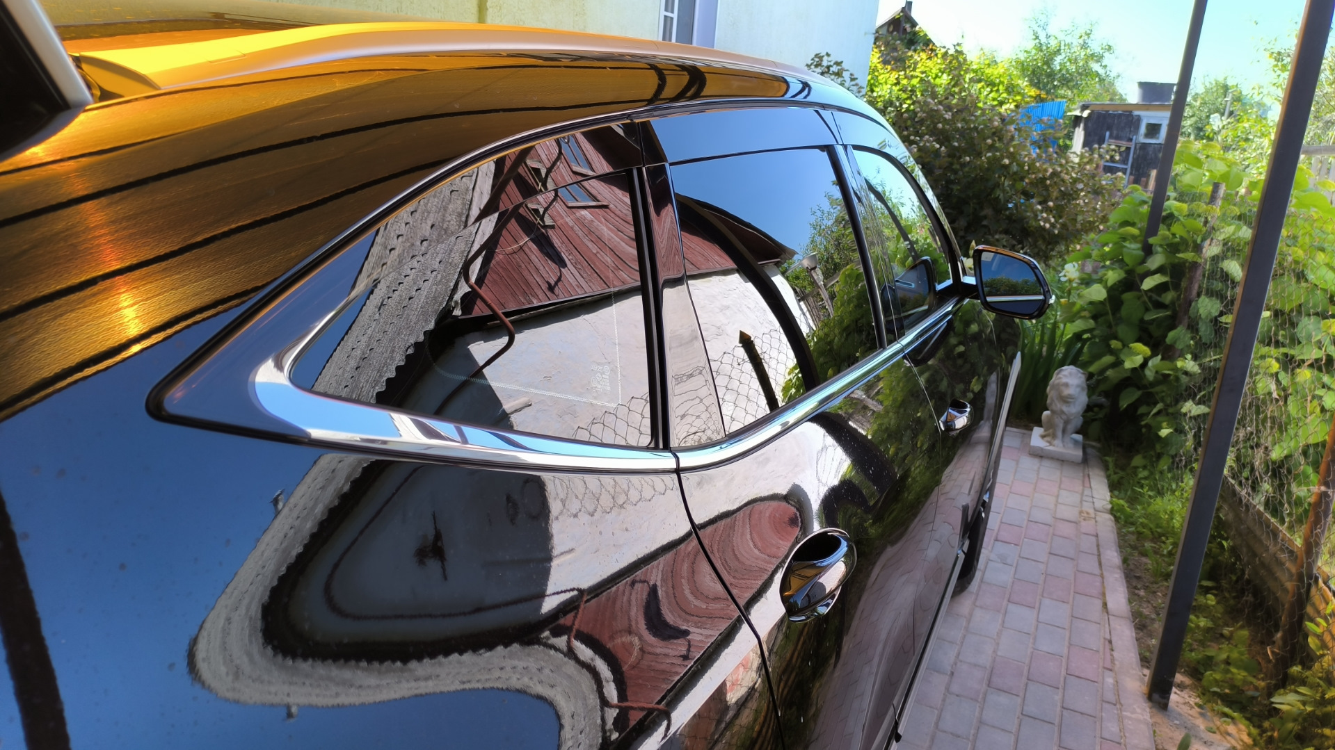 Установка дефлекторов окон на 6 частей 2D — Haval F7, 1,5 л, 2023 года ...