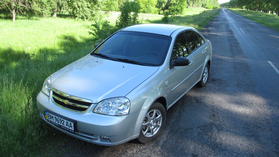 Chevrolet Lacetti серебристый металлик код краски