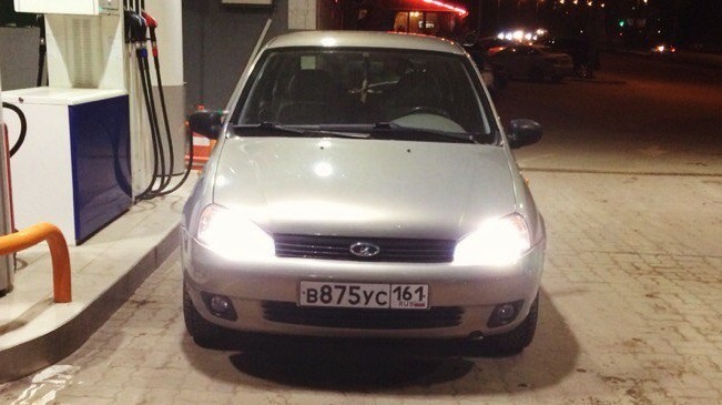Туманки! — Lada Калина Хэтчбек (1G), 1,6 л, 2006 года | электроника ...