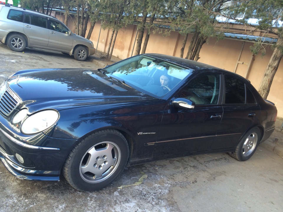 Р16 или Р19 — Mercedes-Benz E-Class (W211), 5 л, 2003 года | колёсные ...