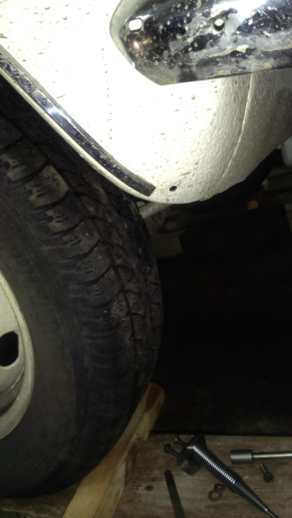 Установка габаритной антенны — Lada 21063, 1,3 л, 1991 года ...