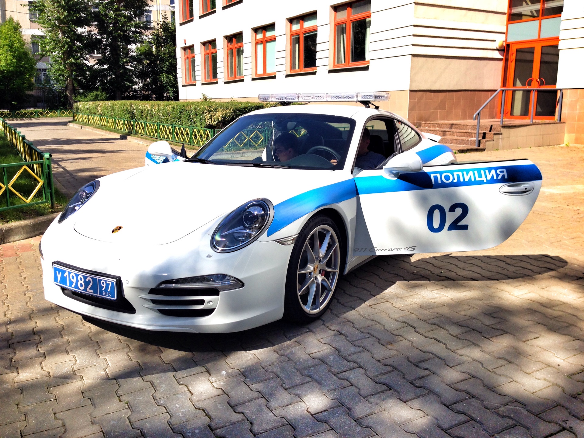 Porsche Cayman Polizei