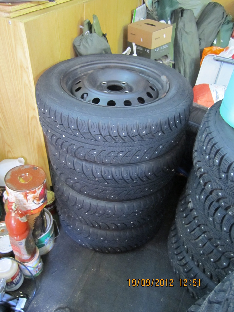 ПРОДАМ ЗИМНИЕ КОЛЕСА Нордман 185*65*15 на штамповке (ПРОДАНО!) — Ford ...