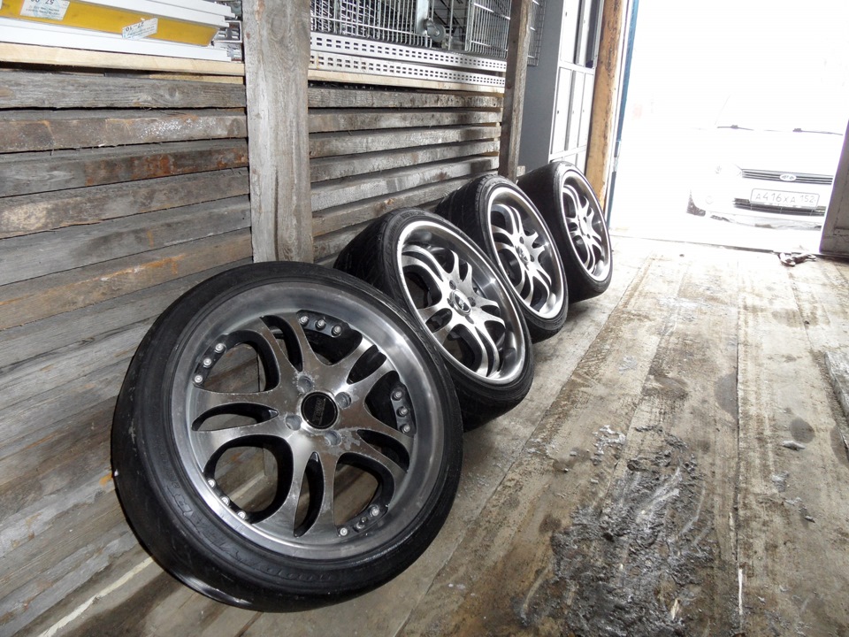 Диски r17 5x100 с полкой