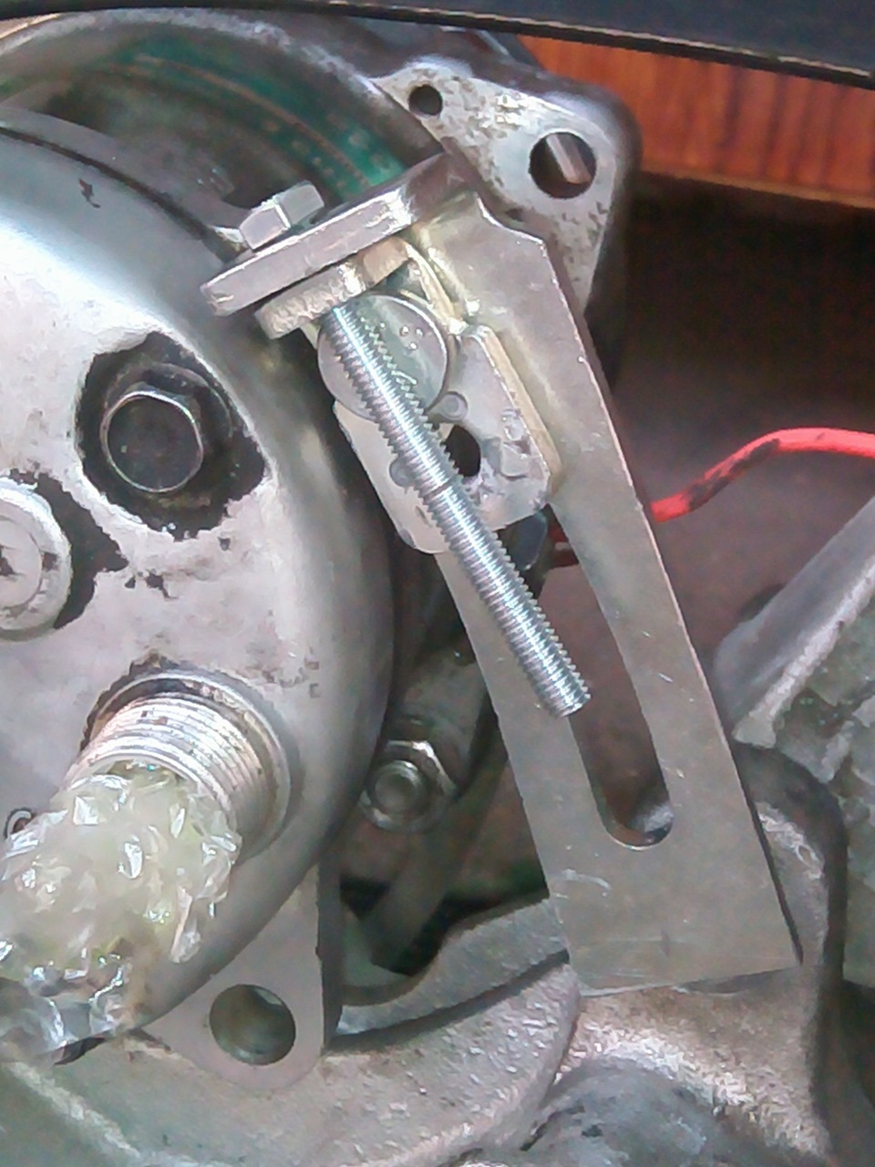 Правильная натяжка ремня компрессора на 2109 — Lada 21099, 1,5 л, 1999 ...