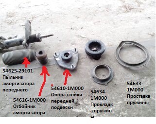 замена передних стоек киа церато 2