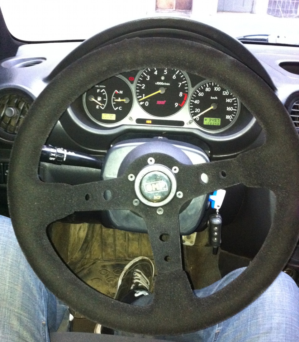 Руль есть) — Subaru Impreza WRX (GD, GG), 2 л, 2002 года | аксессуары ...