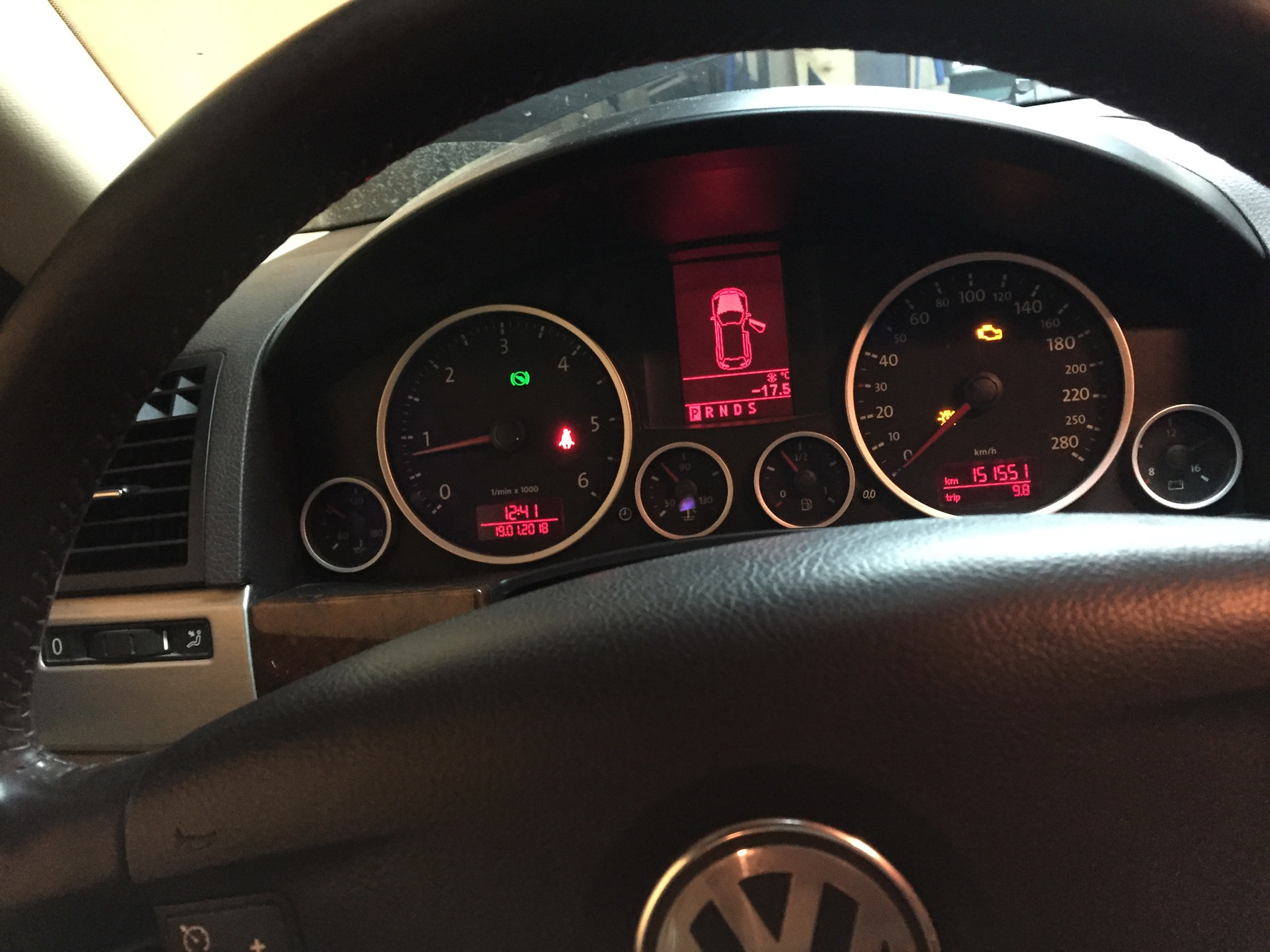 Airbag fault. Airbag fault