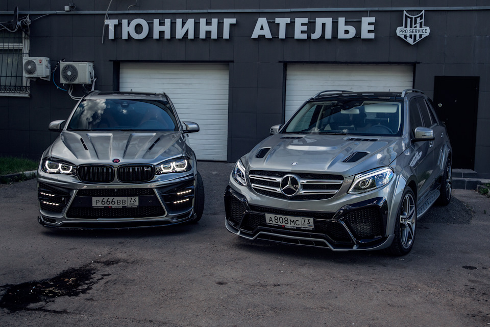 Какие тюнинг ателье у мерседес MB GLE vs BMW X5M by Renegade design limited edition. - Mercedes-Benz GLE-Class 