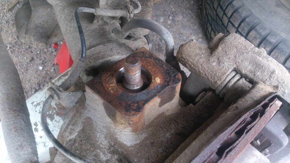 Замена вкладышей шкворней — УАЗ Patriot, 2,3 л, 2012 года | своими ...