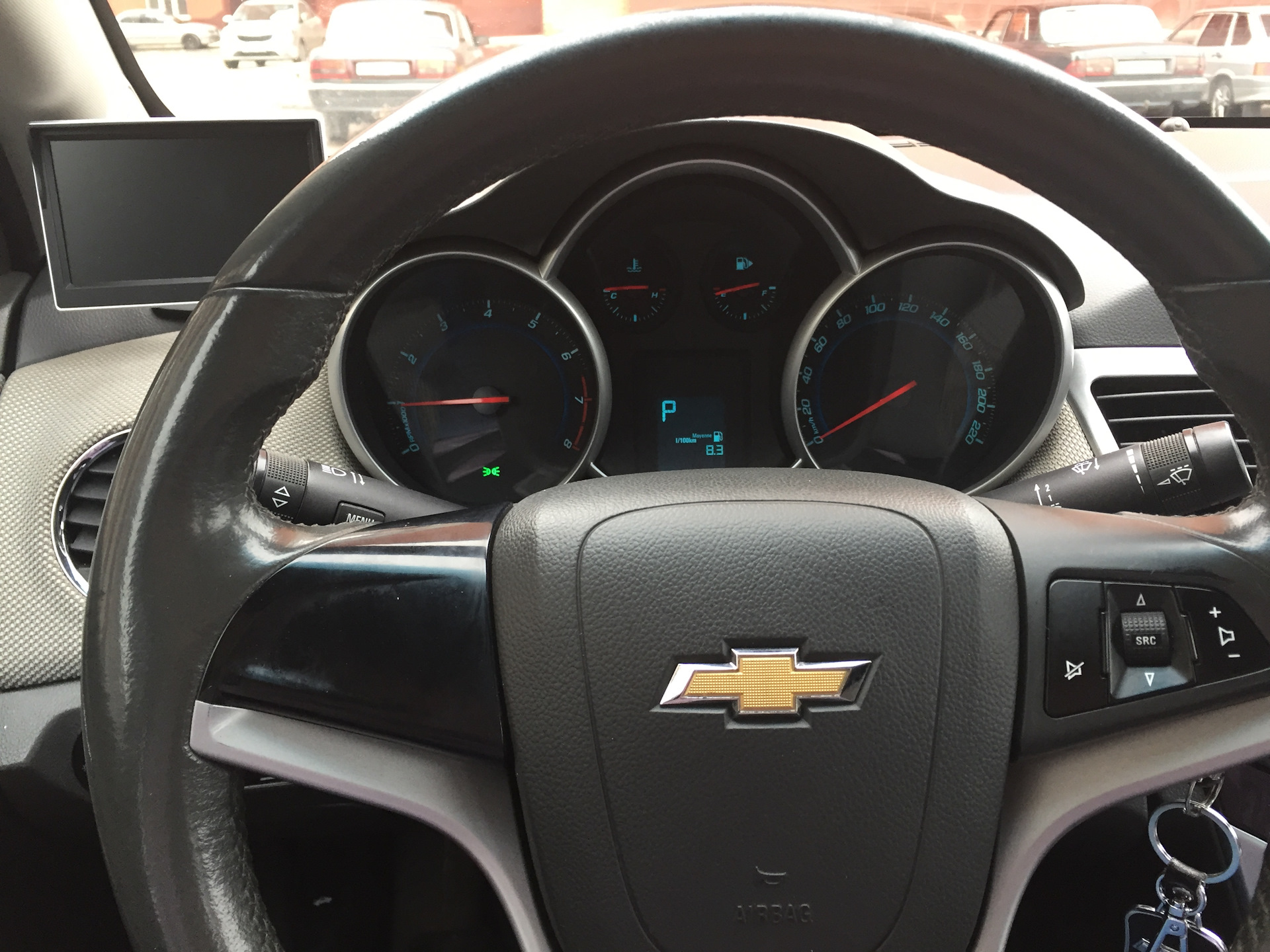 Камера заднего вида — Chevrolet Cruze (1G), 1,6 л, 2010 года ...