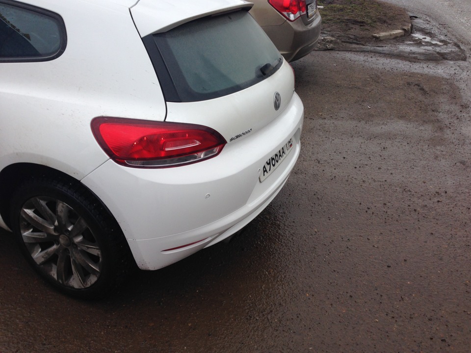 Шишка на резине, залитая ПТФ, наклейка на замок зажигания — Volkswagen ...