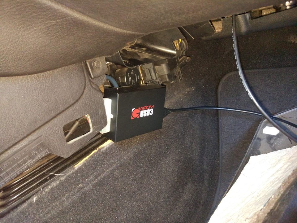 Аксессуары #2 Эмулятор CD чейнджера GROM-USB3 (музыка с флешки) — BMW 5 ...