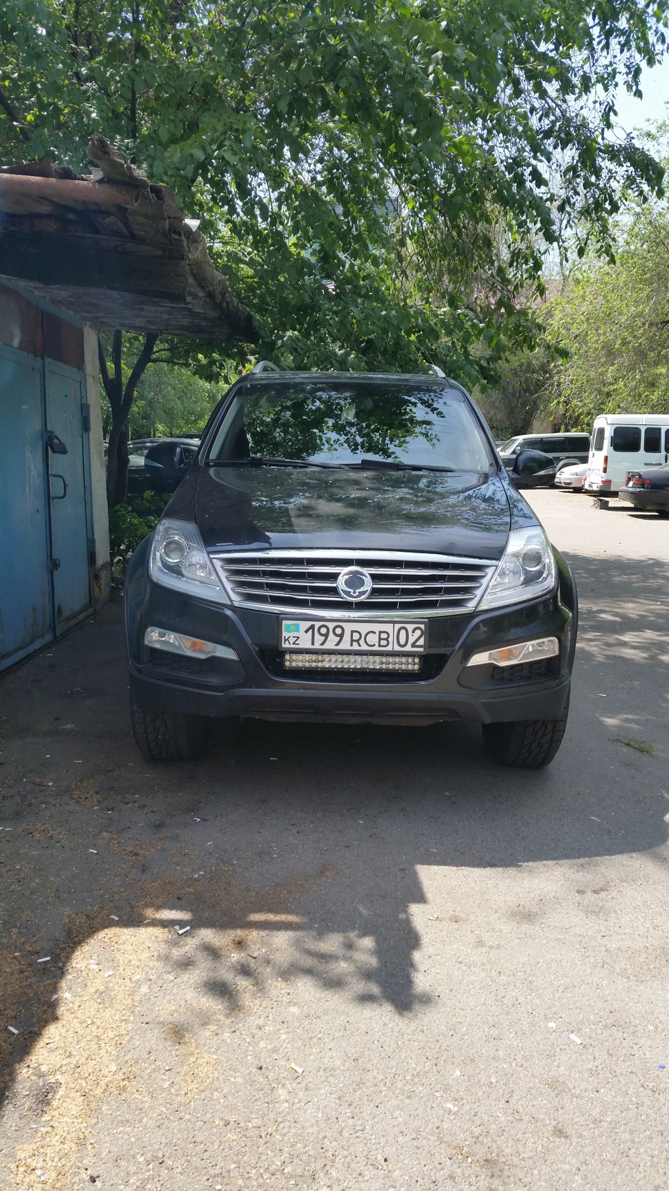 Прикрутил Led Light Bar в морду Рексу v.2 — SsangYong Rexton (2G), 3,2 ...