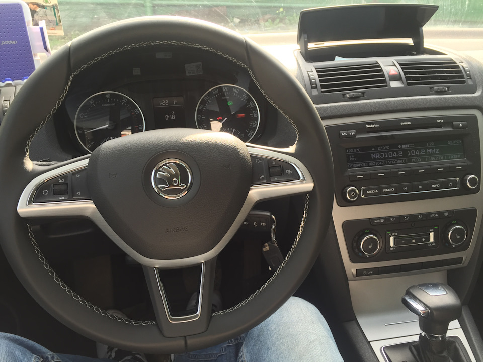 руль skoda octavia a7