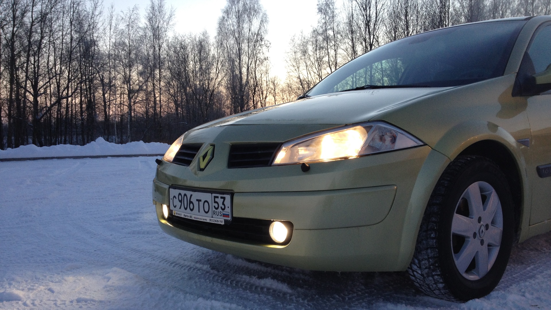 Renault Megane II 1.6 бензиновый 2004 | Lime на DRIVE2