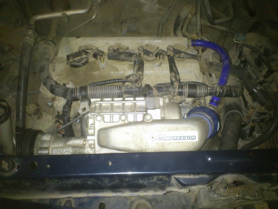 Blitz Supercharger добро пожаловать! — Scion xB I, 1,5 л, 2005 года