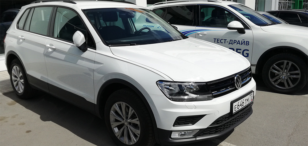 Tiguan тест