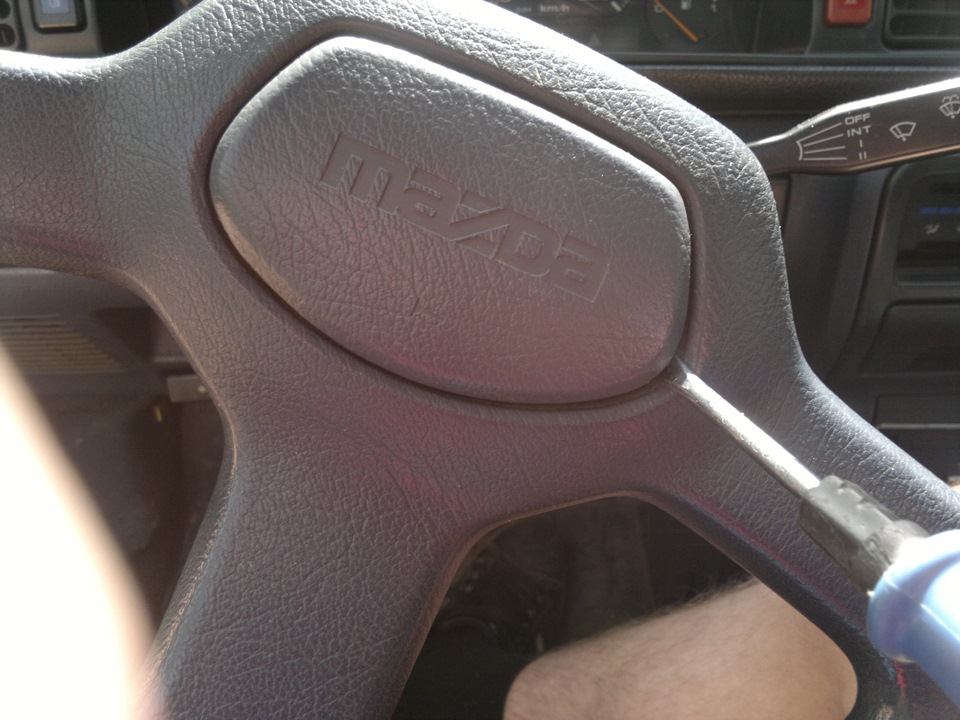 Перестановка руля (GD) — Mazda 626 Coupe, 2 л, 1988 года | своими ...