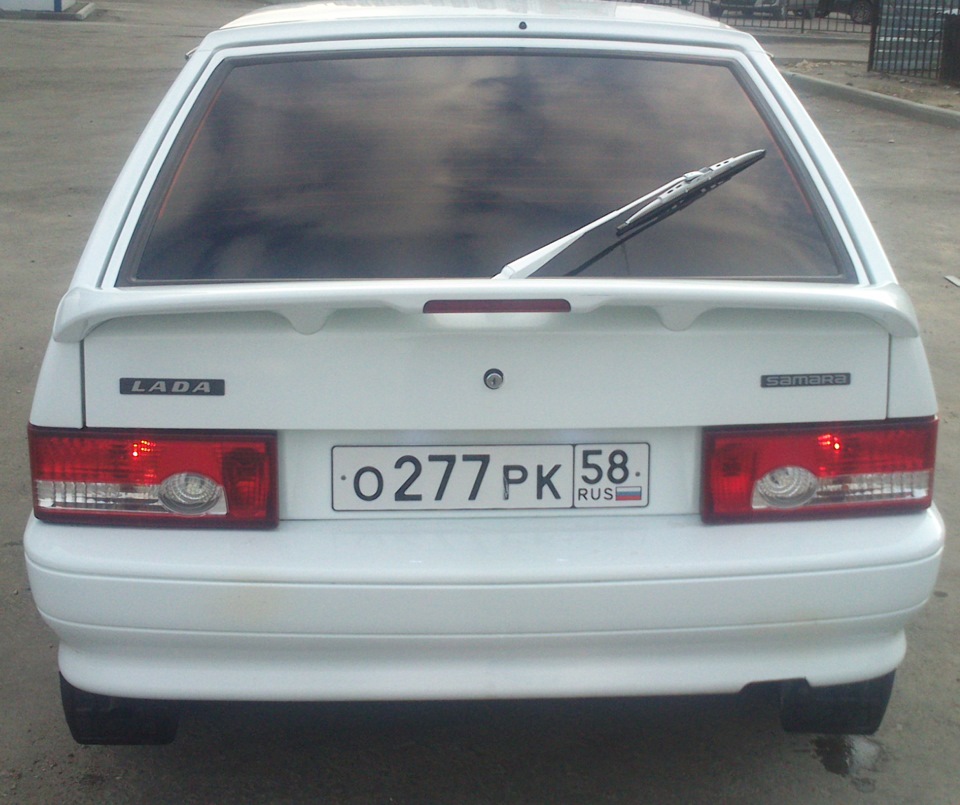 Покраска заднего поводка дворника — Lada 2114, 1,6 л, 2011 года ...