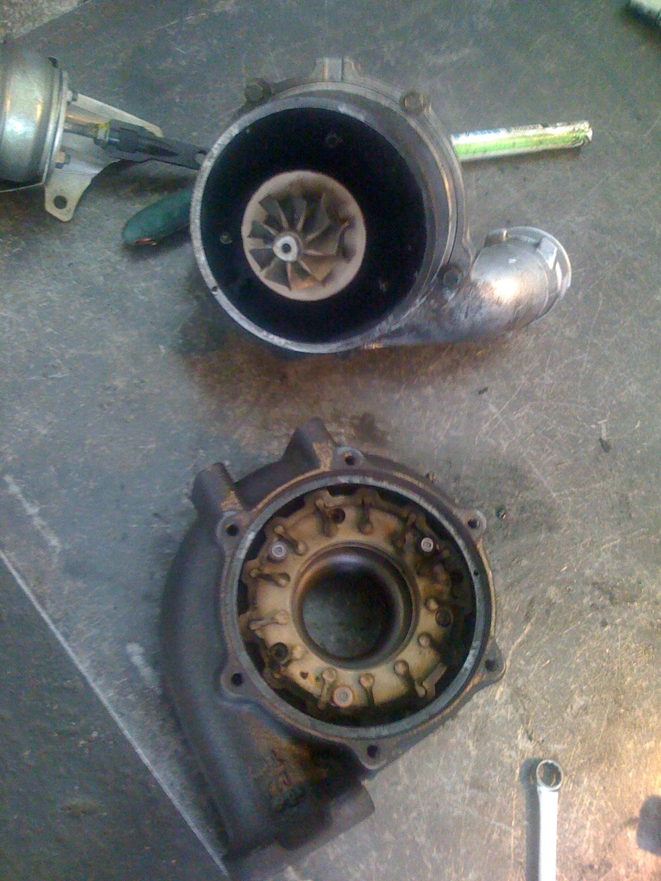 Чистка геометрии турбины + глушим ЕГР — Audi A6 (C5), 2,5 л, 2003 года ...