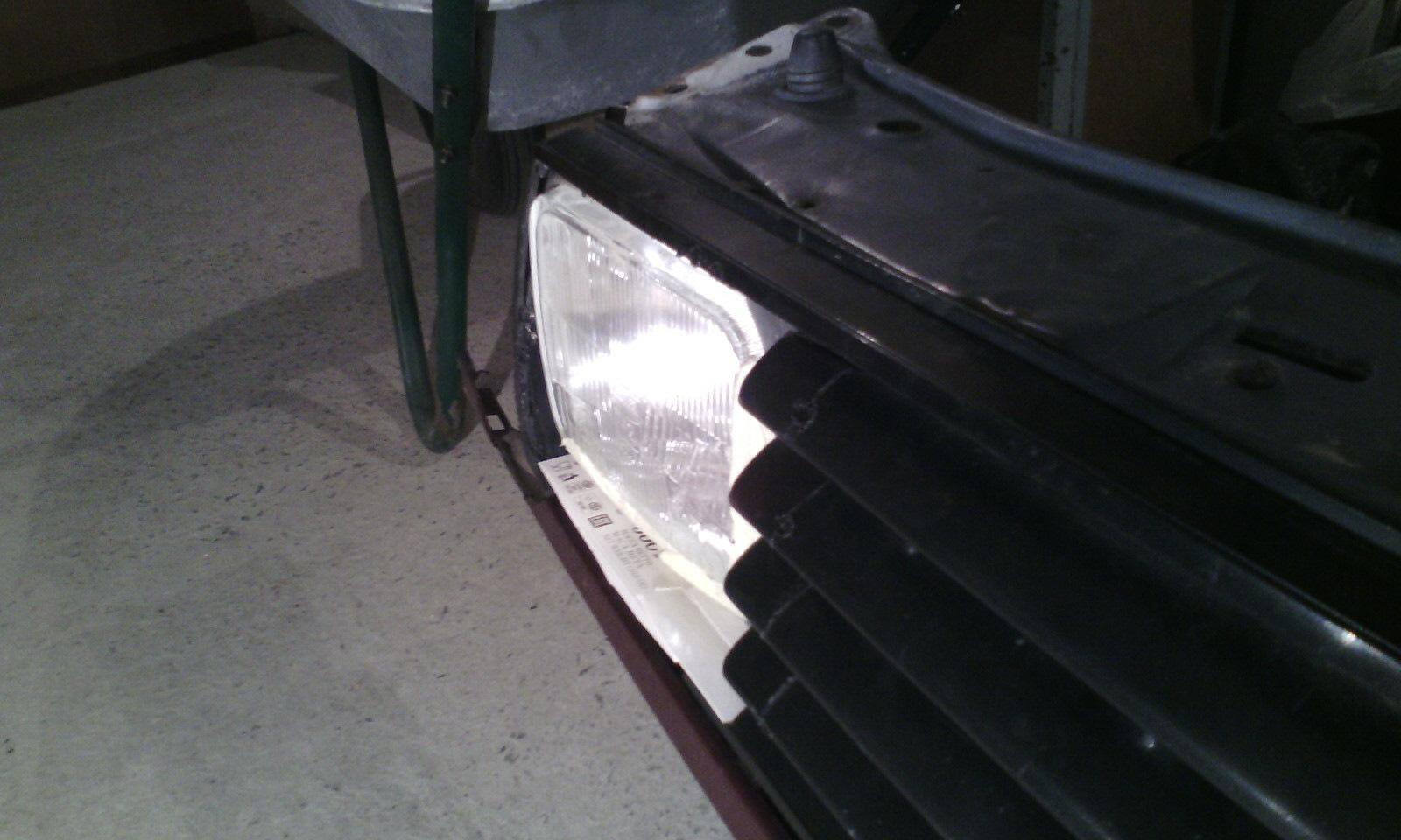 Westmoreland grill или колхозный вариант — Volkswagen Golf Mk2, 1,3 л