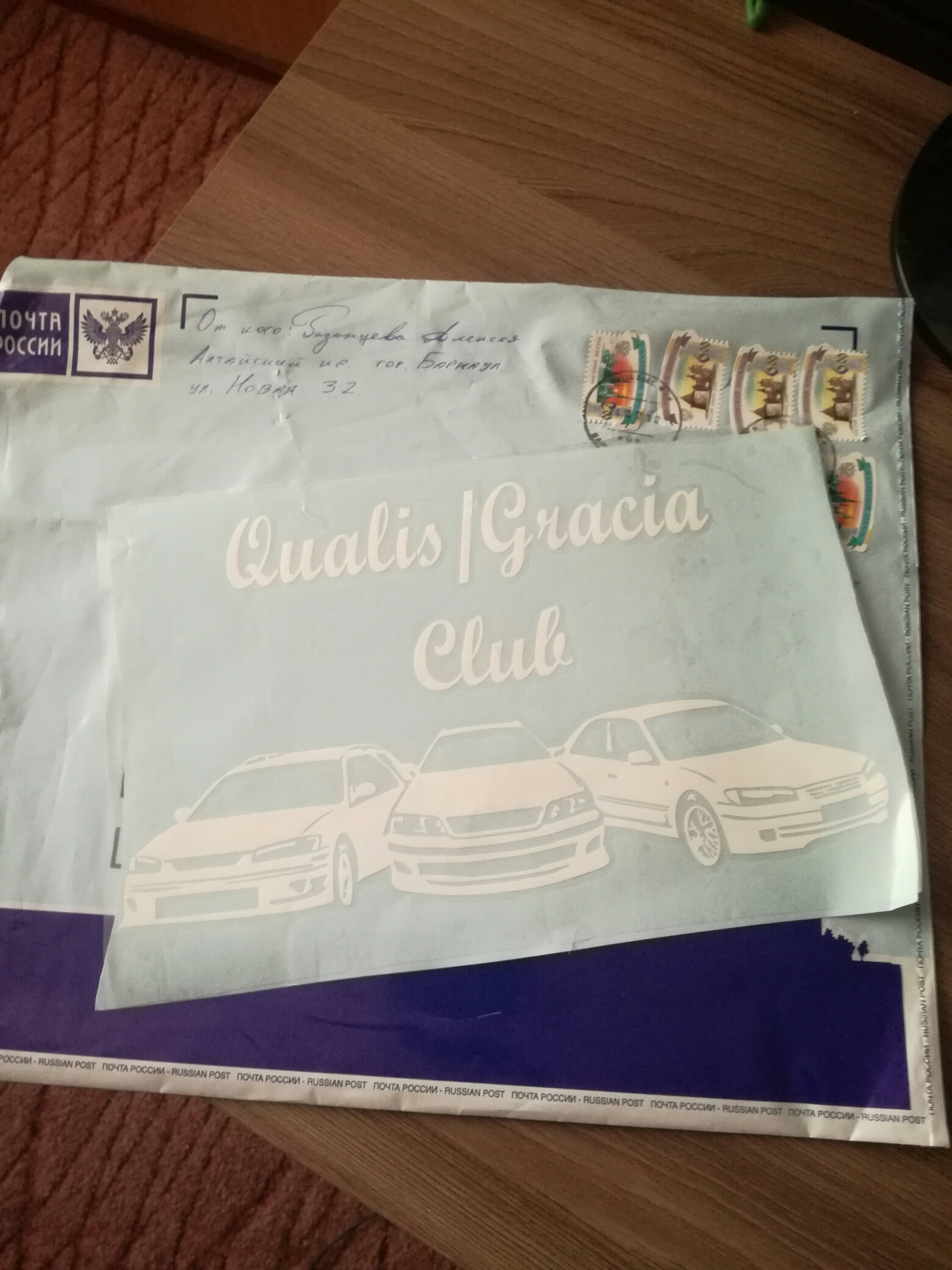Клубная наклейка — Toyota Mark II Qualis, 2,2 л, 1998 года | стайлинг ...